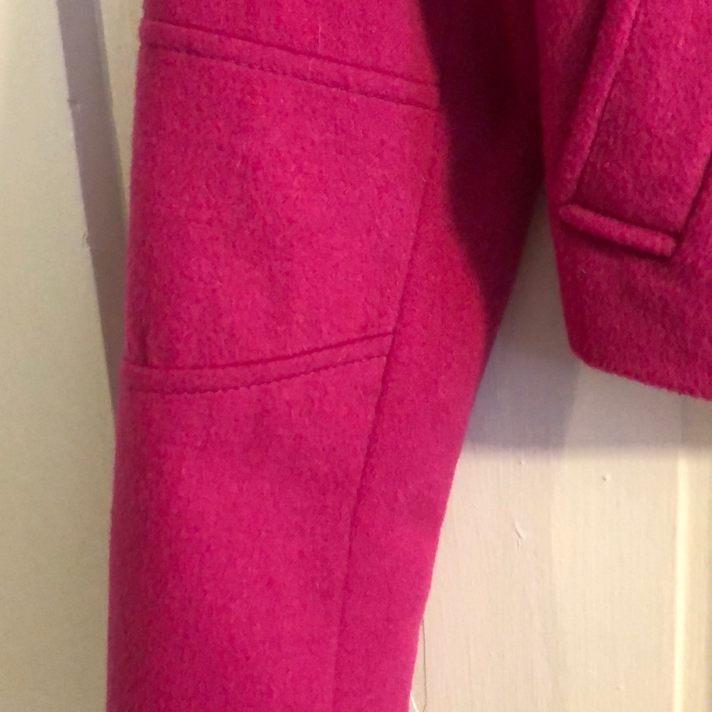 Wool cropped jacket - Picture 3 of 6